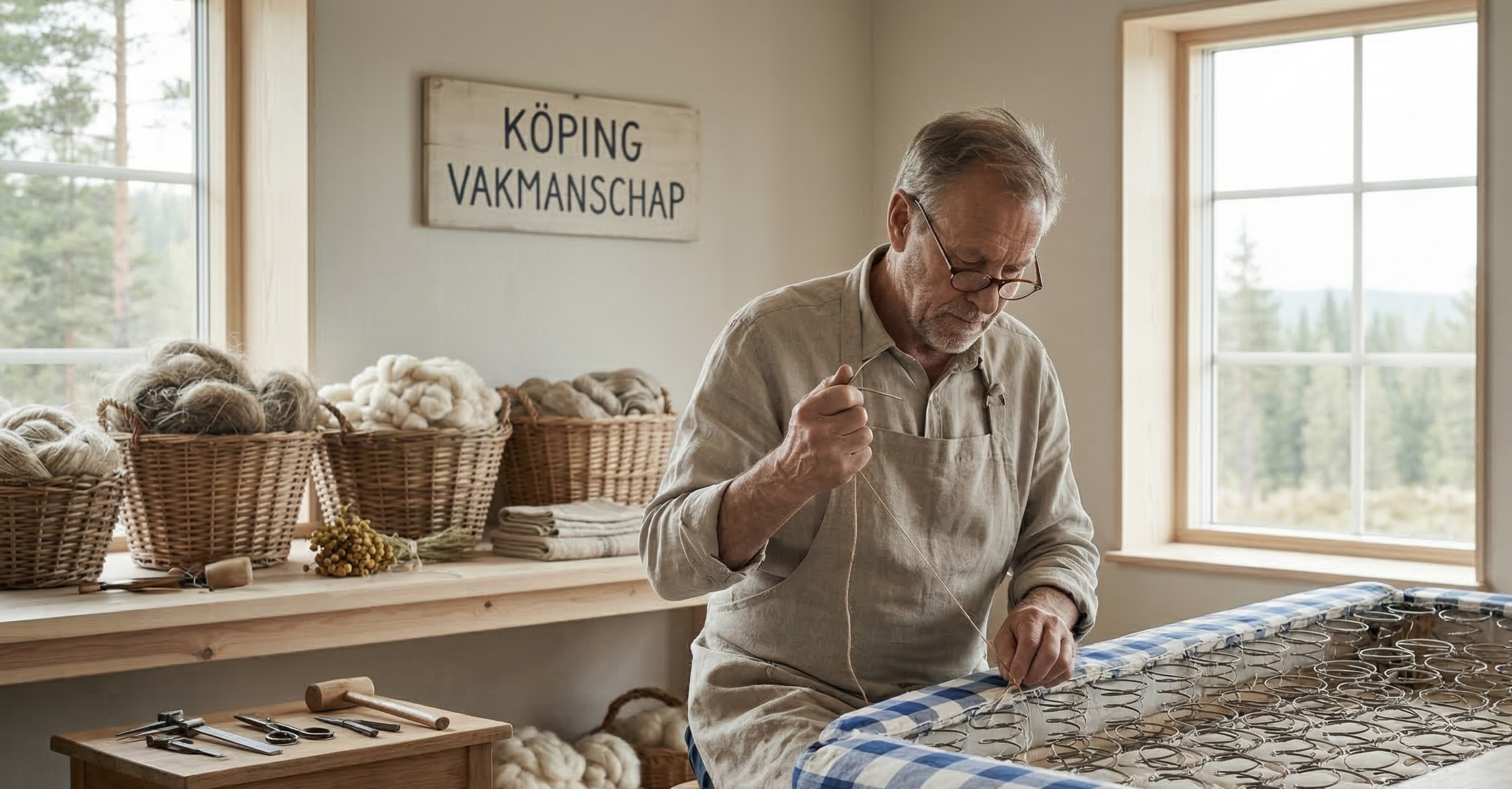 Hästens handgemaakt in Zweden